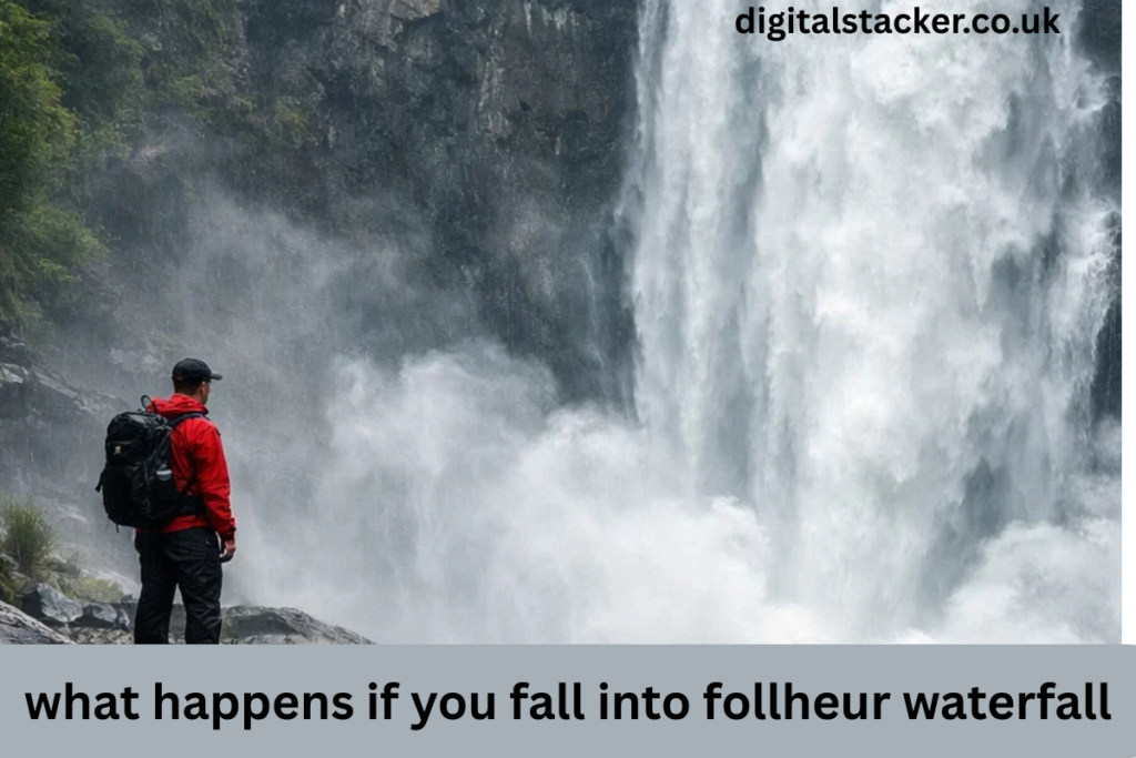 what happens if you fall into follheur waterfall